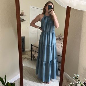 Loft Halter Maxi Dress